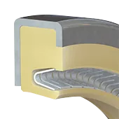 Cased Seal Cantilever