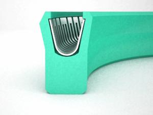 Rod Scraper Spring Energized Seal (Shaft Cleaning Applications)