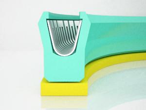 Internal Pressure Anti-Extrusion Seal (Rectangular Back-Up Ring) (For Dynamic Sealing, Pressure up to 140 MPa)