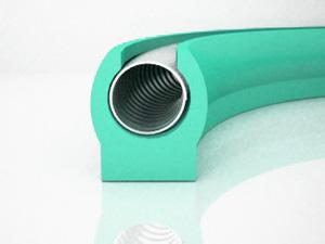 Static Radial Spring Energized Seal (Vacuum & Gas Applications)