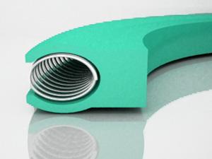 Reinforced External Face Canted Coil Spring Seal