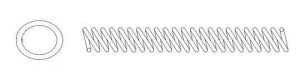 Canted Coil Spring