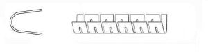 Cantilever U Spring Energizer