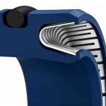 single lip cantilever v spring loaded rotary shaft heel seal for extreme environments